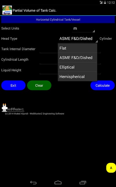 Volume of Tank Calculator Free截图3