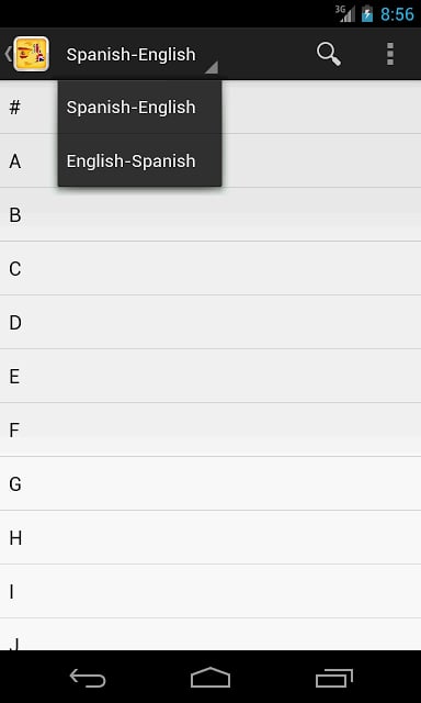 Spanish English Dictionary截图6