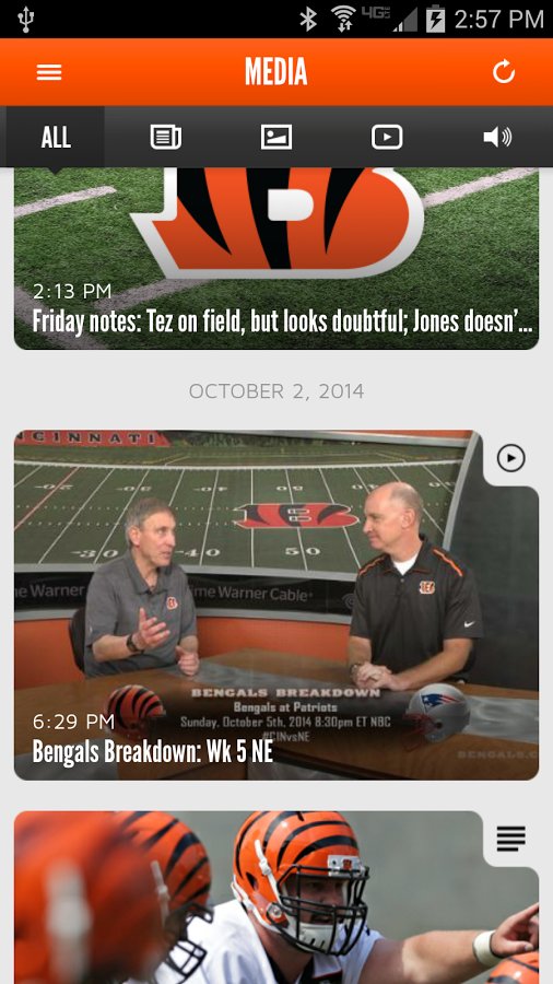 Cincinnati Bengals Mobile截图2