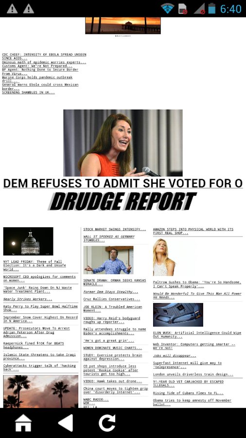 Official Drudge Report Mobile截图1