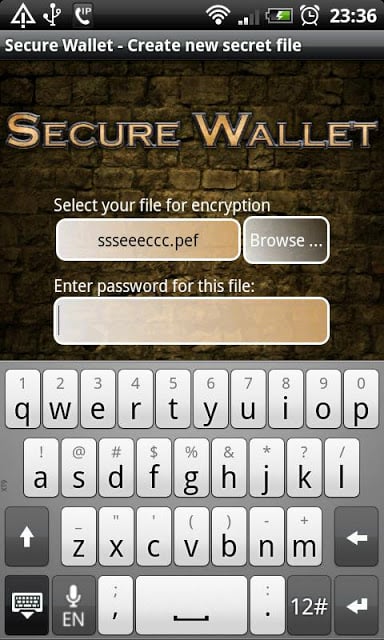 Secure Wallet截图4