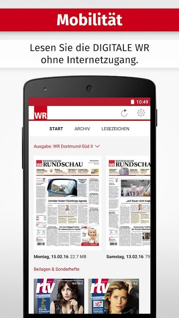 WR Zeitungskiosk (E-Paper)截图6