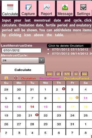 BodyTemp Period Monitor Free截图4