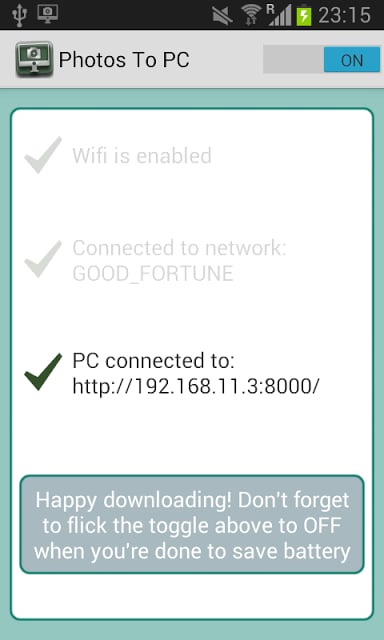 Photos To PC - wifi transfer截图6