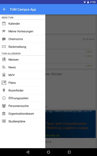 TUM Campus App截图6