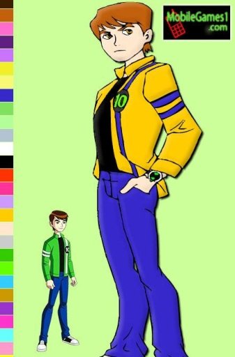 Ben 10 Alien Force Coloring截图3