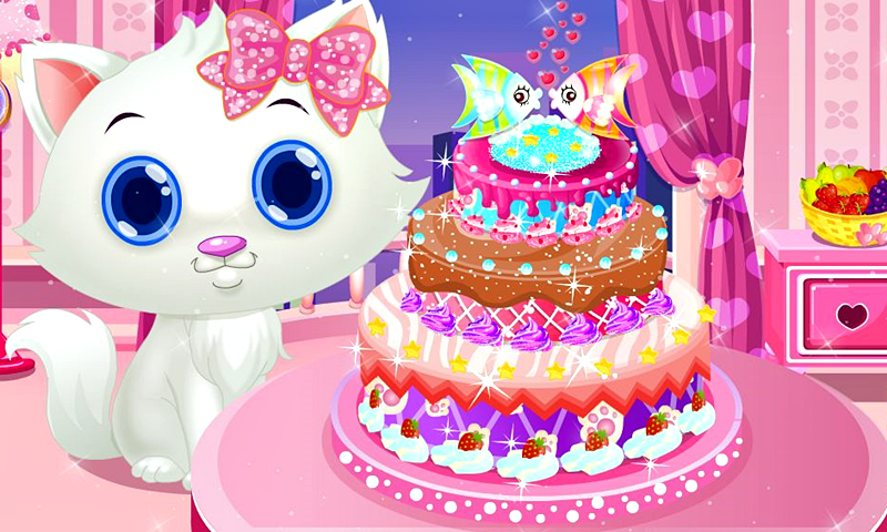 Kitty Cake Maker截图8