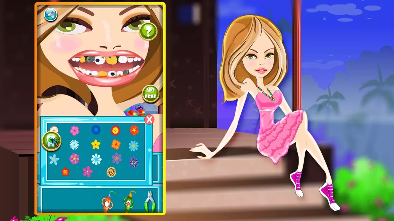 Dentist Game Pinky Girl截图5