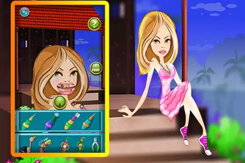 Dentist Game Pinky Girl截图8