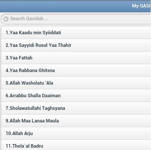 Qasidah On Android App截图3