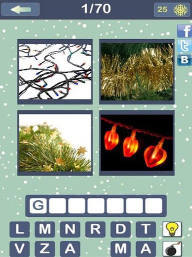 Christmas quiz:4pics 1word截图2