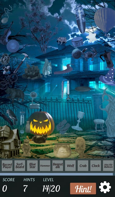 Hidden Object: Halloween House截图2