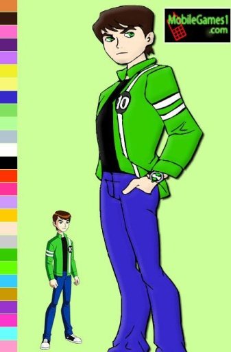 Ben 10 Alien Force Coloring截图5