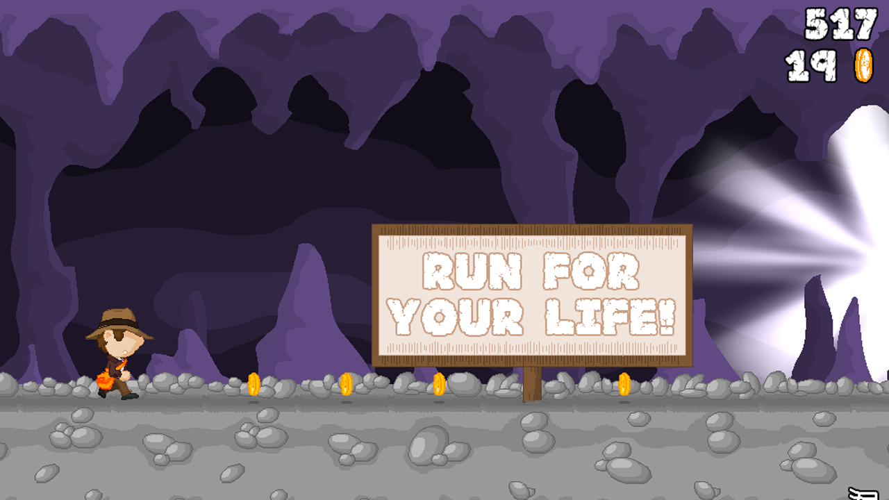 Cave Run -Endless Running game截图1