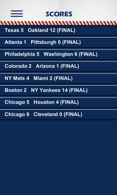 Baseball Pocket Sked - D...截图10