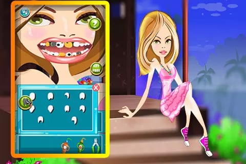 Dentist Game Pinky Girl截图9