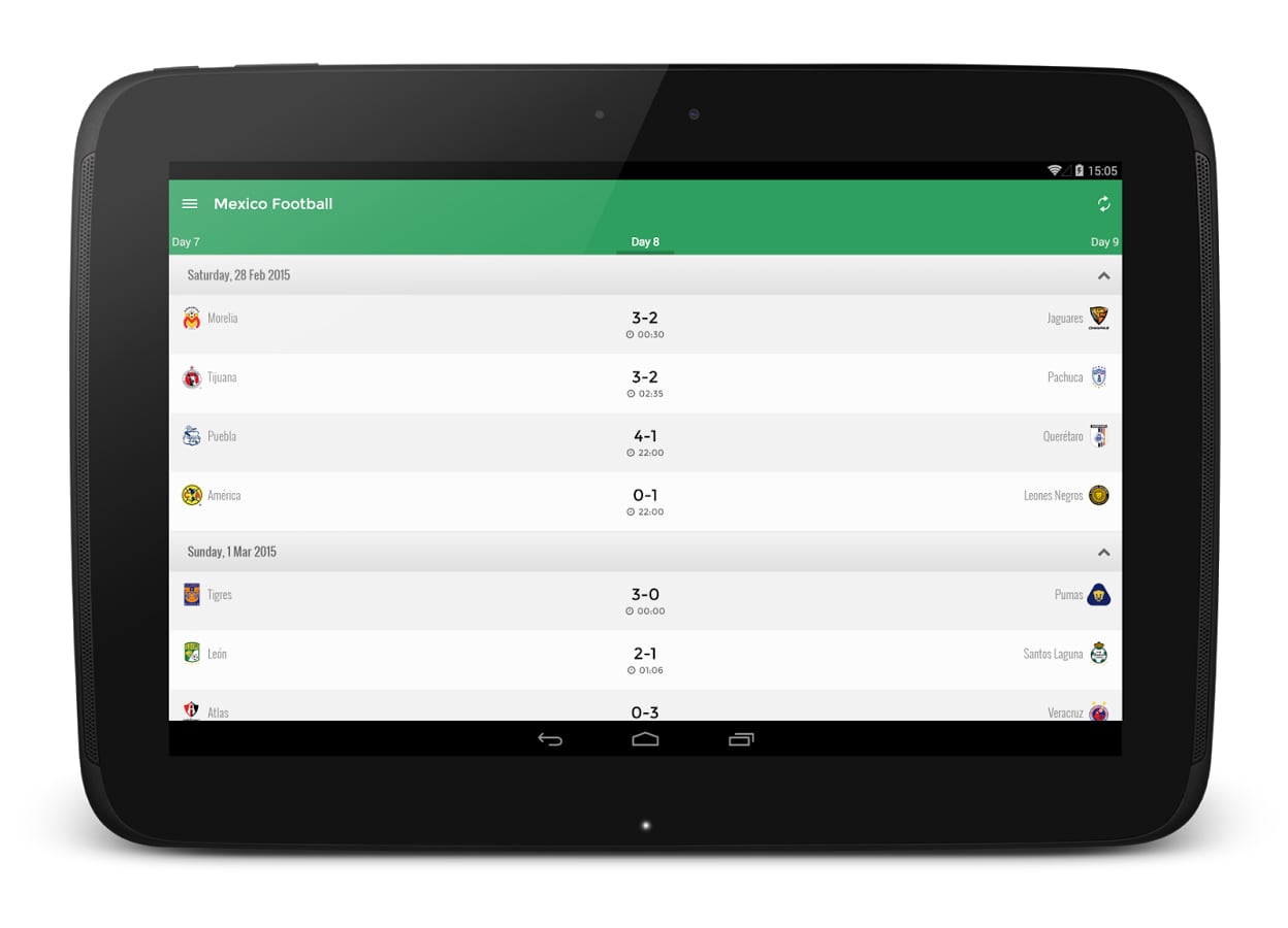 Mexico - App Football截图2