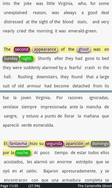 Canterville Ghost; engl/span截图3