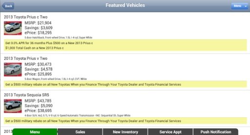 Sterling McCall Toyota截图2