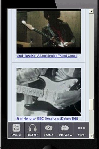 Jimi Hendrix Fans App截图2