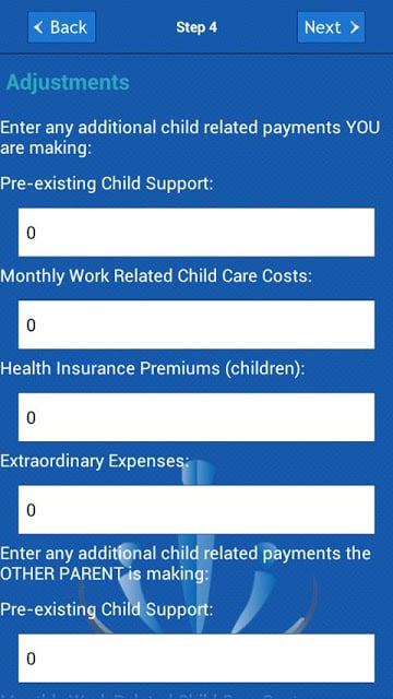 Child Support Calculator截图1