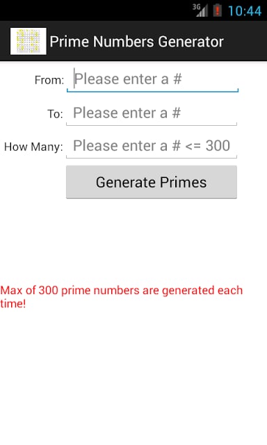 Prime Numbers Generator截图5