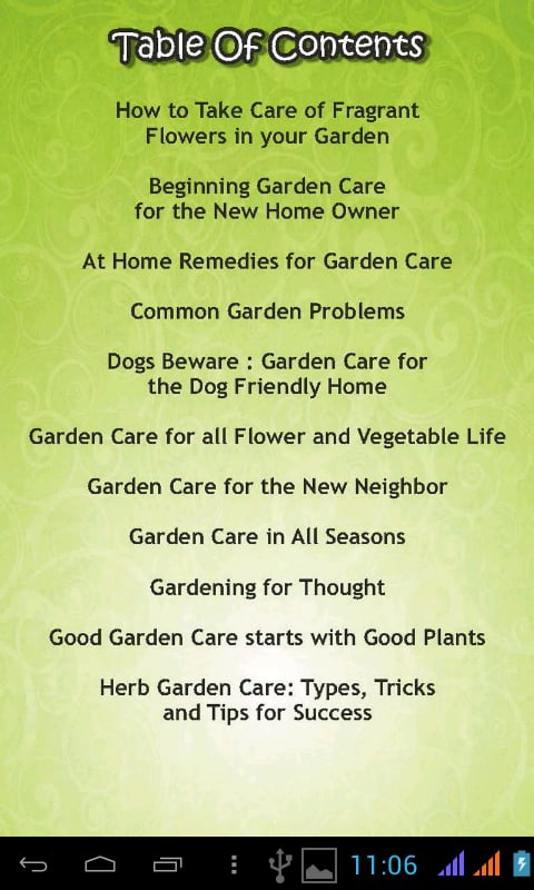 Caring For your Garden截图5