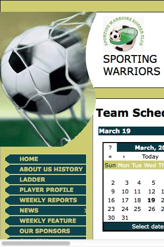 SPORTING WARRIORS SC截图4