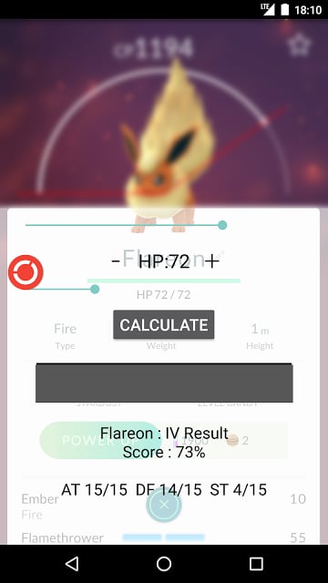 IV Calculator for Pokemon GO截图1