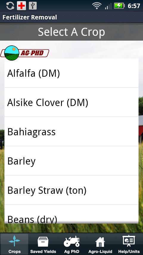 Fertilizer Removal By Crop截图11