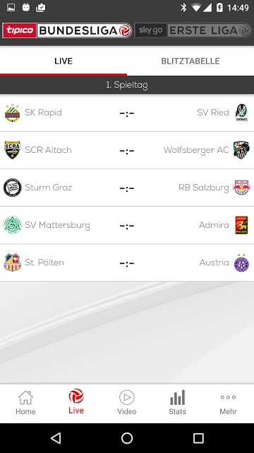 Fu&szlig;ball-Bundesliga截图8