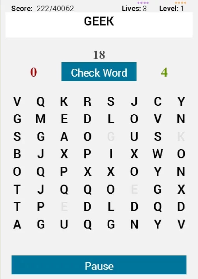 Word Geek Arcade截图1