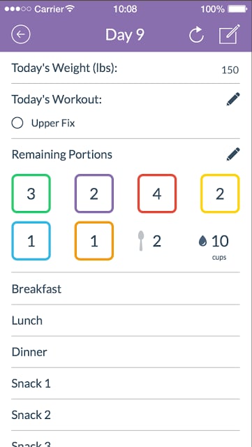 21 Day Fix&reg; Tracker – Official截图4