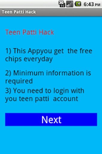 Teen Patti Hack截图1