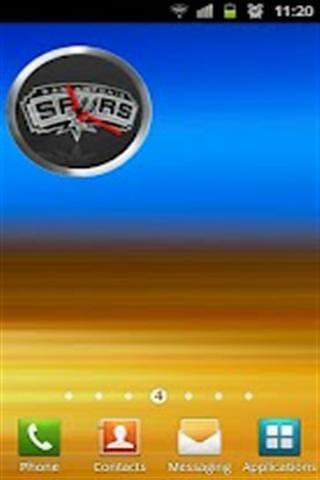 San Antonio Spurs Clock截图1