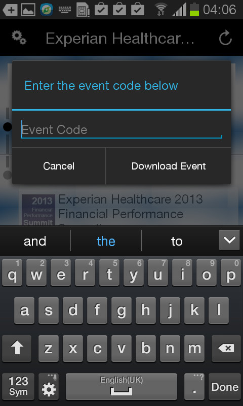 Experian Healthcare Events截图4