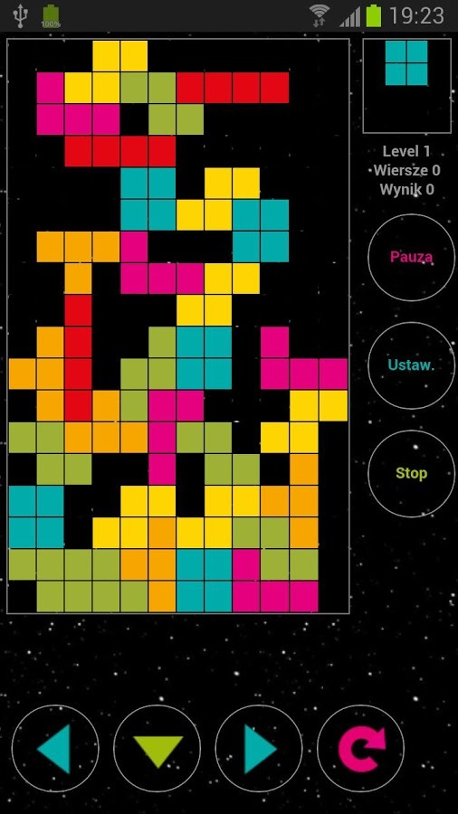 Tetris電話截图1