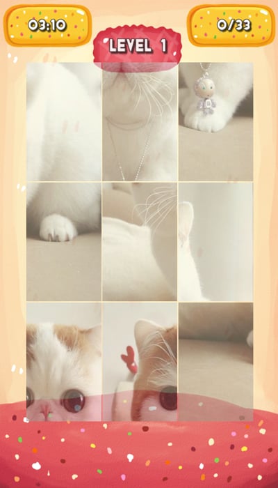 Lovely Cat Jigsaw Puzzle截图2