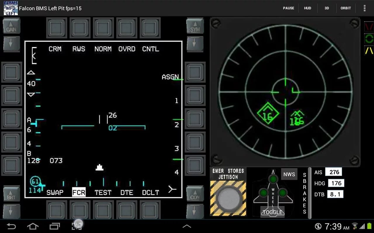 Falcon BMS cockpit (Left...截图1