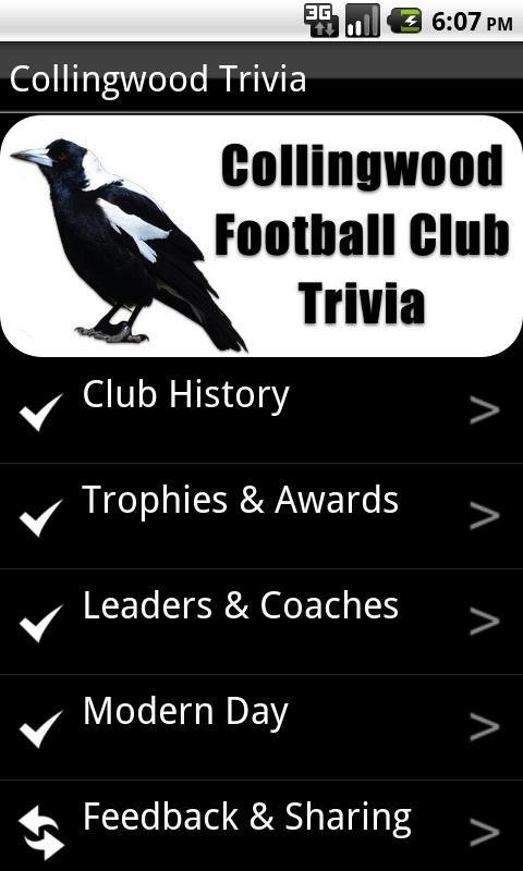 Collingwood FC Trivia截图2