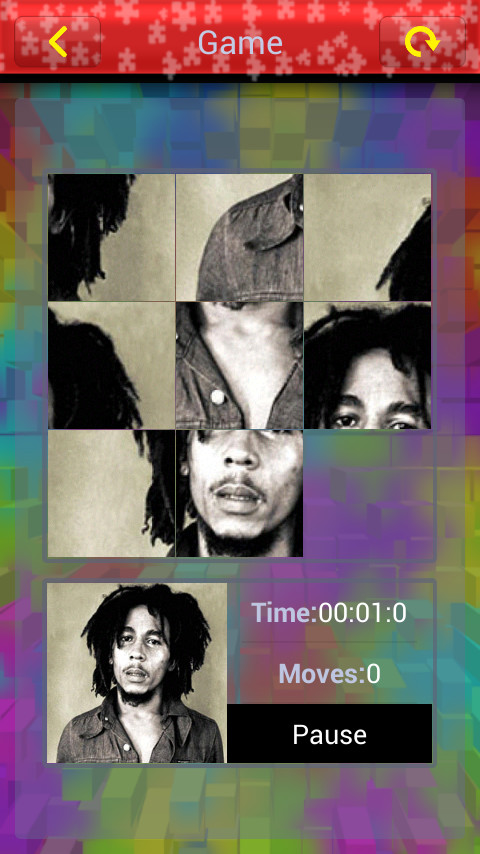 Bob Marley Puzzle截图5