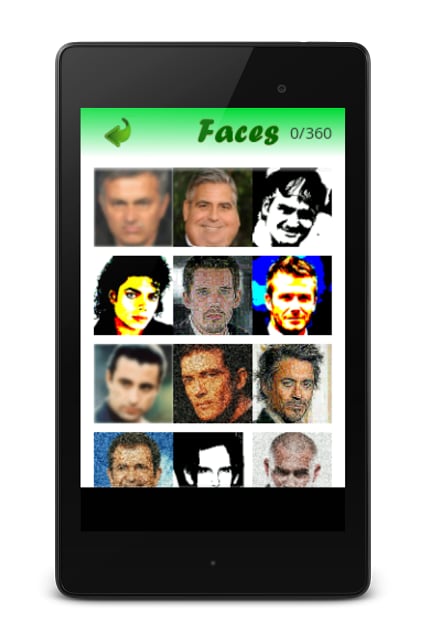 Famous Faces Quiz截图1