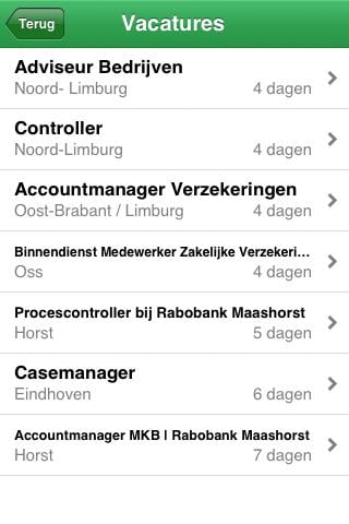 Vacatures Bank en Verzekering截图2