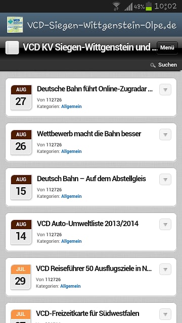 VCD Siegen-Wittgenstein &amp; Olpe截图1