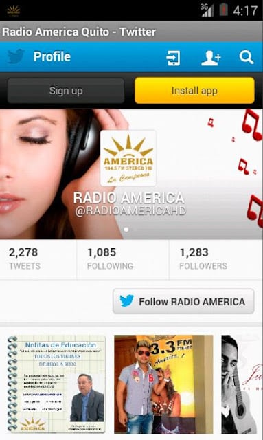 America Estereo Guayaquil截图3