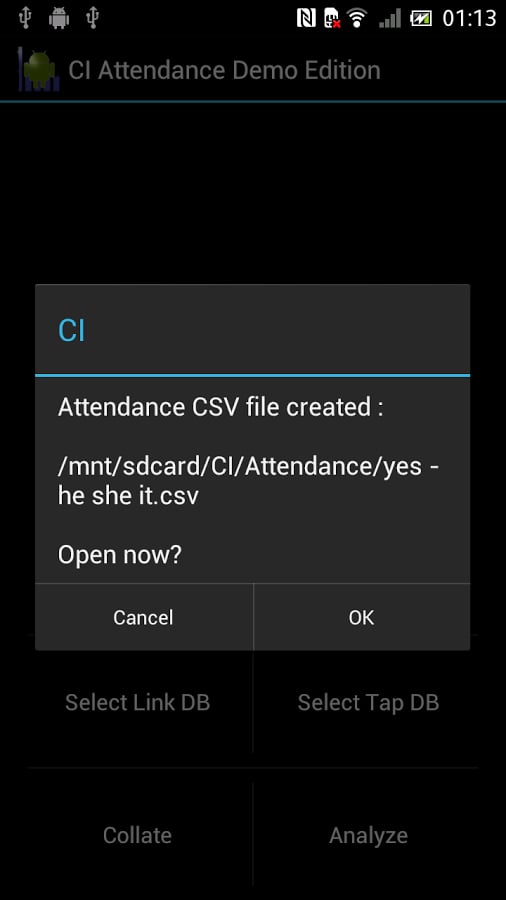 CI Attendance Demo Editi...截图3