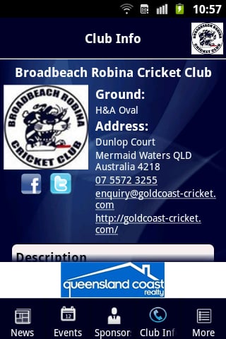 Broadbeach Robina CC截图4