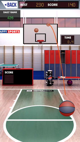 体育篮球 Tappy Sports Basket截图2