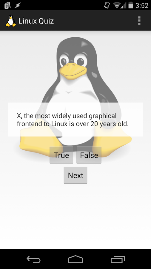 Linux Facts Quiz截图1