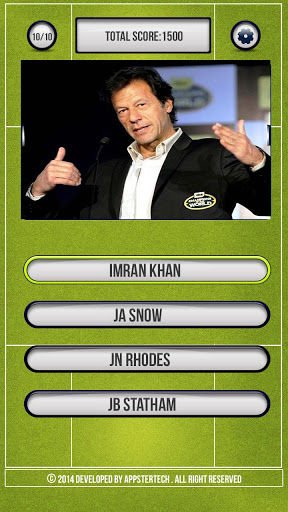 101 star cricket players Quiz截图1